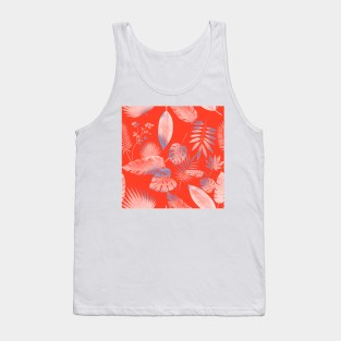 hawaiian tropical pattern Tank Top